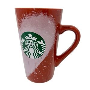 Starbucks 2021 Collectible Airbrushed Heart Mug 16oz Dishwasher Microwave Safe